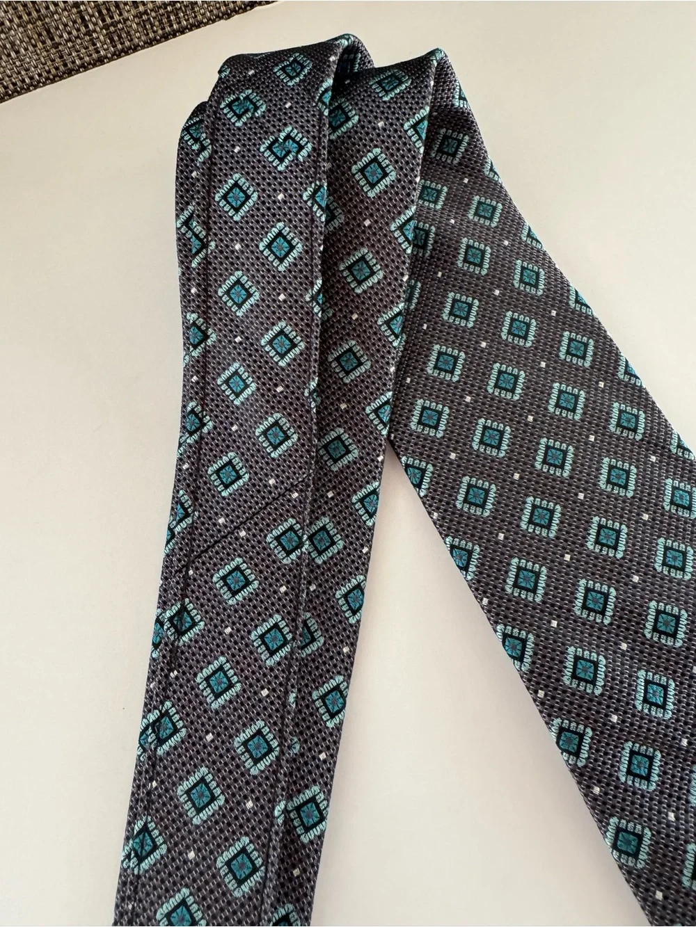 Pronto uomo Mens Silk Neck Tie